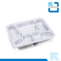 Butterfly Shape Stainless Steel Fast Food Tray & Lunchbox with Lid